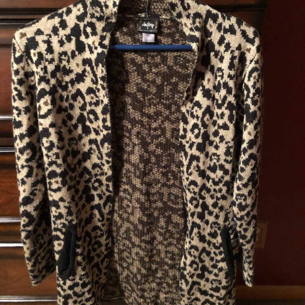 Cheetah Cardigan